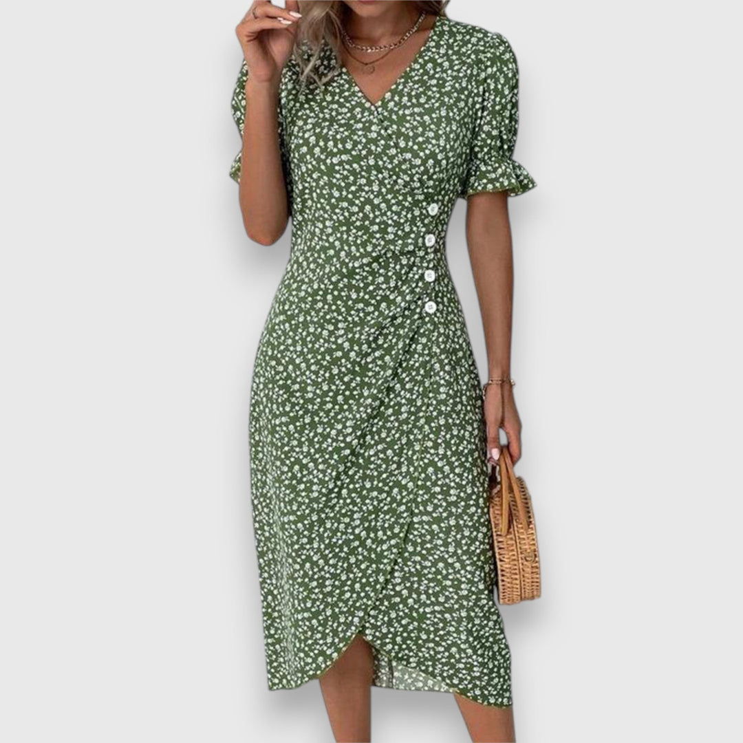 Tessina – Elegantti Kukallinen Mekko