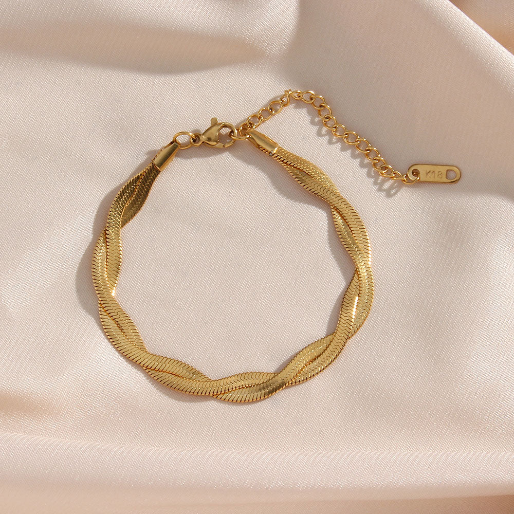Madiorelle | Kierretty Rannekoru 18K Kulta