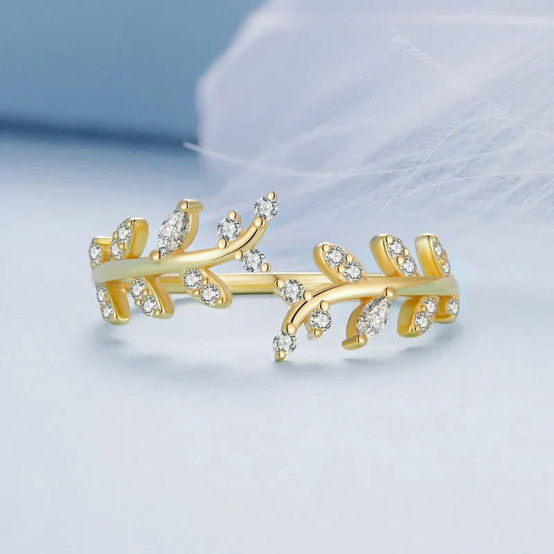 Kaelirisse | Zirkonia Sormus 18K Kulta