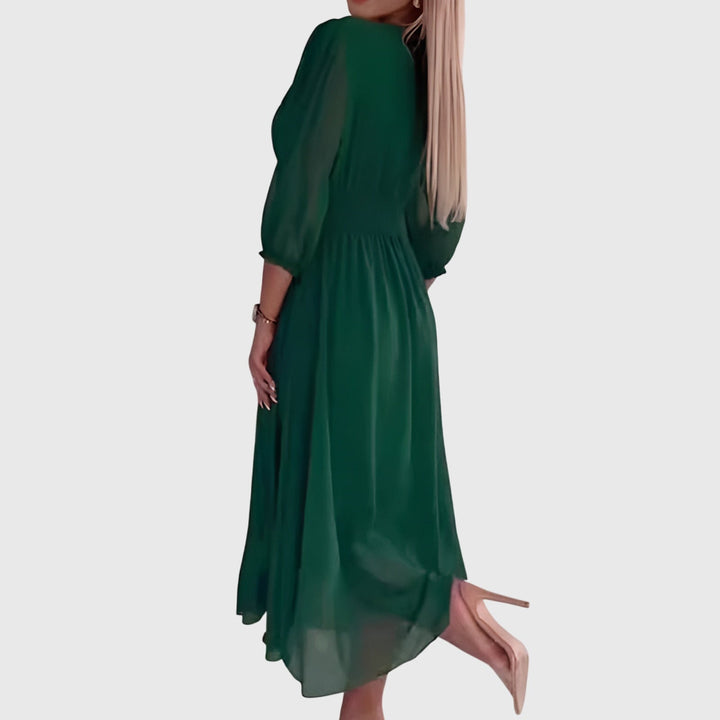 Chloe™ | Kevyt Silkkinen Chiffon Mekko