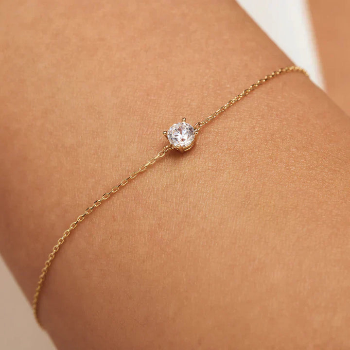 Dalynette | Rannekoru Moissanite-kivillä 14k Kullassa