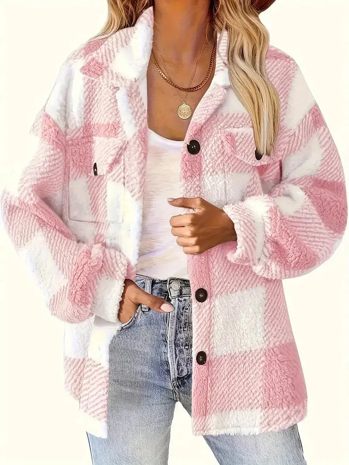 Martin | Tyylikäs Ruudullinen Fleece-takki